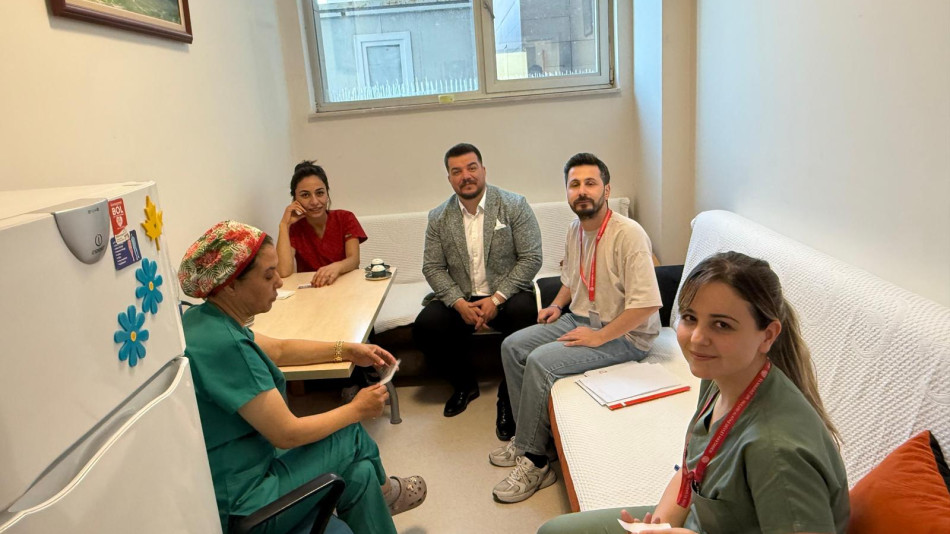 Genel Başkan Yardımcımız Arif Camgöz’den Elmadağ Devlet Hastanesine Ziyaret